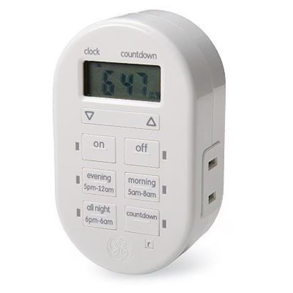 Touch DGTL Plug Timer, Jasco, Mfr#: 26892-P1